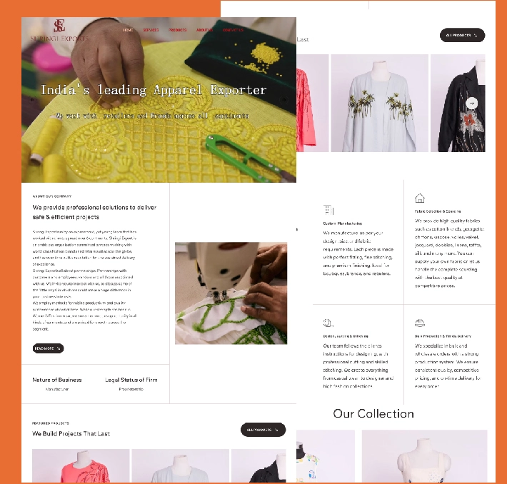 Shringi Exports Layout Presentation